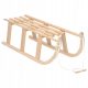  Klassischer Schlitten mit Seil, 110x40x34 cm, naturfarben