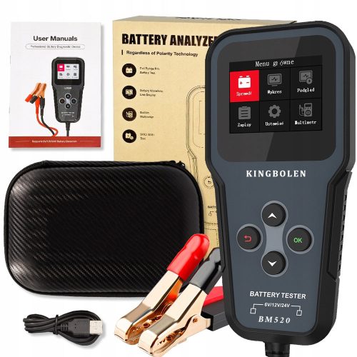  Professioneller Batterietester Kingbolen BM520 POLISH – 12V 24V