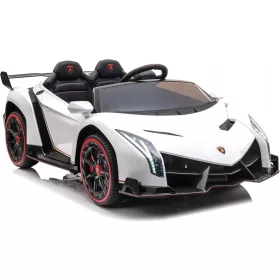    Lamborghini Veneno lizenziertes Batterieauto für Kinder, weiß