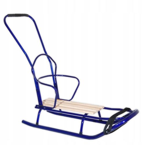  Großer blauer Schubschlitten