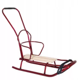  Großer roter Schubschlitten