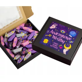    St. Andrew's Day Geschenk-Wahrsagebox mit Fudges Fudge-Bonbons 50 Stück.