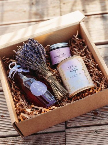  Lavendel-Set, Geschenkbox, Geschenkidee