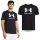  Herren-T-Shirt aus schnell trocknender Baumwolle von Under Armour, Sport, 1382911-001