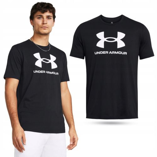  Herren-T-Shirt aus schnell trocknender Baumwolle von Under Armour, Sport, 1382911-001