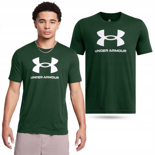  Herren-T-Shirt von Under Armour, schnelltrocknend, Baumwolle, Sport, 1382911-301