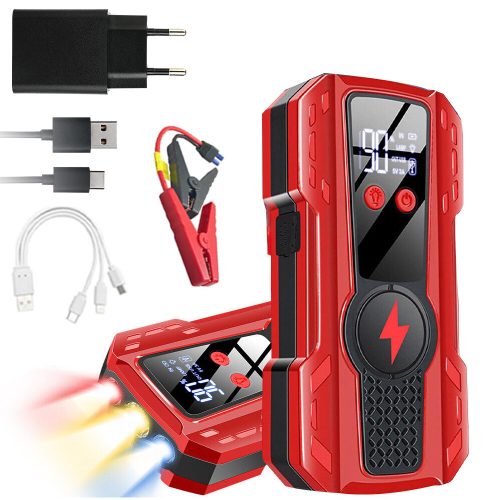  2IN1 AUTOSTARTER-POWERBANK+2*USB+BATTERIEKLEMME