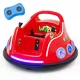  360° elektrisches Spielzeugauto, rot, KINDERRIDE-OVER MIT FERNBEDIENUNG