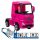  BATTERIEBETRIEBENES MERCEDES ACTROS AUTO FÜR KINDER 4X4 EVA LEDER LED + FERNBEDIENUNG