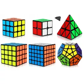  6in1 2x2 3x3 4x4 5x5 Dreieck Zauberwürfel