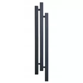    Dekorativer vertikaler Badezimmerheizer TAMIZA 135/20 schwarz