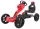  Grand Ride Pedal-Gokart für Kinder ab 3 Jahren, Rot + EVA-Räder + Anpassung f