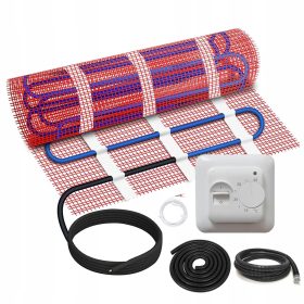  SET BODENHEIZMATTEN 150 W/m2 0,5 m2 MIT TEMPERATURREGLER