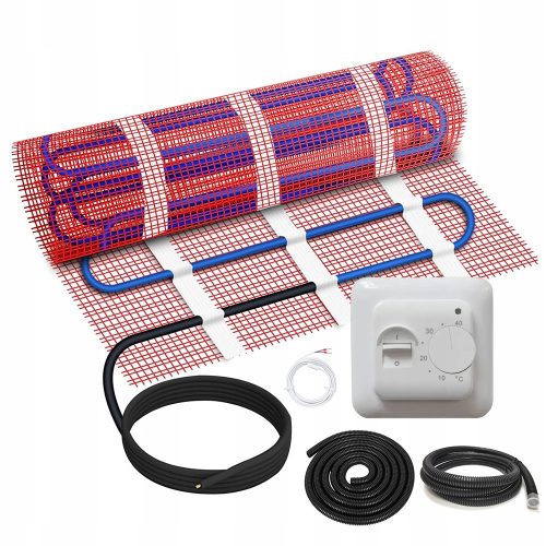  SET BODENHEIZMATTEN 150 W/m2 0,5 m2 MIT TEMPERATURREGLER
