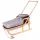  Traditioneller Holzschlitten Swiat-Dziecka.pl Schlitten mit Schieber + Schlafsack