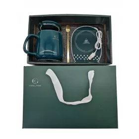    Kaffee-Tee-Becher, USB-Wärmer, Löffel, Kabel, Geschenk, Weihnachtsbecher