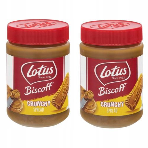 Lotus Biscoff Crunchy Creme Set 2 x 380g