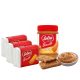 LOTUS Biscoff Krem Crunchy 380g und 3x Biscoff Kekse (3x 125g)