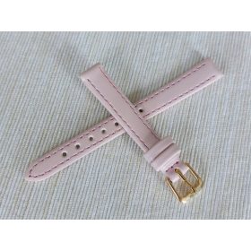  DAMENUHRENARMBAND 10 mm ROSA, NATURLEDER