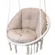  SCHAUKISSEN STORCHENNEST BOHO POLEN - beige melange