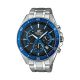  CASIO EDIFICE HERRENUHR EFR-552D-1A2VUEF CHRONO STAHL BLAU + BOX 47 mm