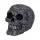  Mit Blättern verzierter Totenkopf High Life Skull 15,5 cm