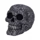  Mit Blättern verzierter Totenkopf High Life Skull 15,5 cm