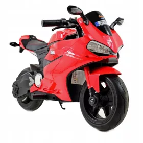  SUPER-TOYS Rotes Motorrad