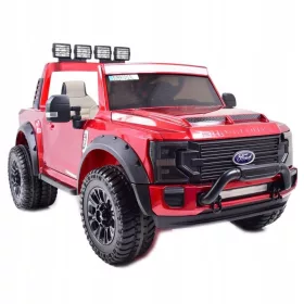    ORIGINAL BATTERIEWAGEN FORD SUPER DUTY 4X4, 24V, LACK, KOFFER, TRANSPORT