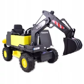    MEGA-BAGGER MIT VOLVO-BATTERIE, VOLLSTÄNDIGER STROM, FERNBEDIENUNG + 2 BALLBECKEN