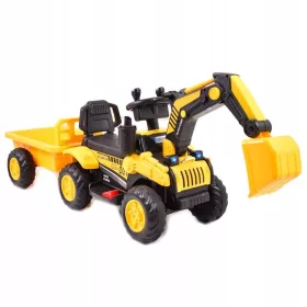  BATTERIEBAGGER MIT ANHÄNGER UND FERNBEDIENUNG/XZ-980