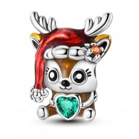    CHARMS Silber Weihnachtsmann Geschenk für Armbänder Anhänger C538