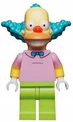  Lego Die Simpsons sim014 Krusty der Clown FIGUR U