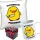  LUSTIGES ENTEN-GESCHENKSET KISSEN + BECHER ICH WÄHLE GEWALT + BOX
