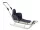  Traditioneller Metallschlitten CAMICCO Schlitten auf dickem Rohr + PUSH