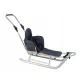  Traditioneller Metallschlitten CAMICCO Schlitten auf dickem Rohr + PUSH