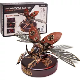    3D-Puzzle, elektrisches Insekt, Metallgebäude, Modell, Schreibtisch-Set, Spielzeug