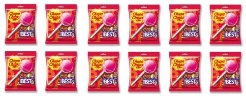 12x 120g Chupa Chups The Best Of Lollipops 10er Pack im Karton