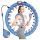  Hula Hoop mit Noppen SPXMove 120 cm blau