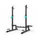  Multifunktionaler Langhantelständer Dips Squat Flat verstellbar 200 kg