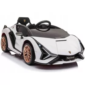  Lamborghini Sian White batteriebetriebenes Auto