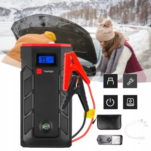  TRAGBARER AUTOSTARTER MIT LED FÜR 12-V-BENZINGERÄTE