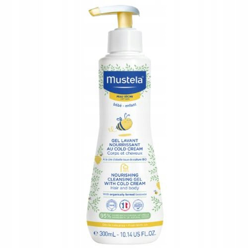  MUSTELA BEBE Waschgel mit Cold Cream 300 ml
