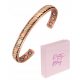 Verziertes magnetisches BANGLA-Kupferarmband