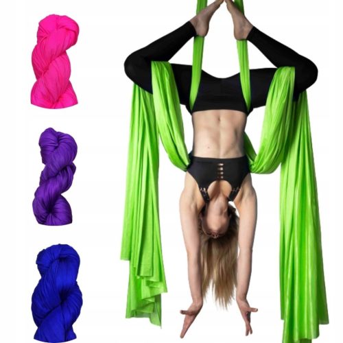  Material Aerial, Akrobatischer Schal, Schärpe, Yoga, mehrfarbig