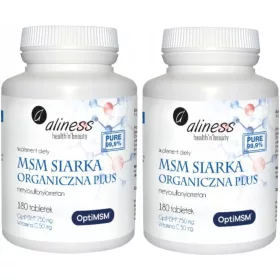   OptiMSM® Organische Schwefeltabletten - Nahrungsergänzungsmittel, 360 Stück
