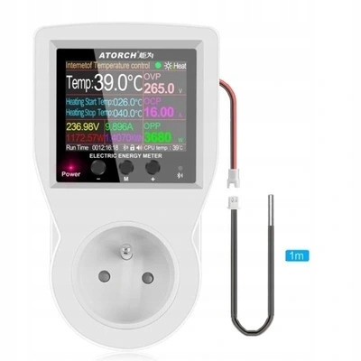  WiFi-Thermostat Zähler 16A Steckdose Heizung Kühlung EIN/AUS TUYA Control+
