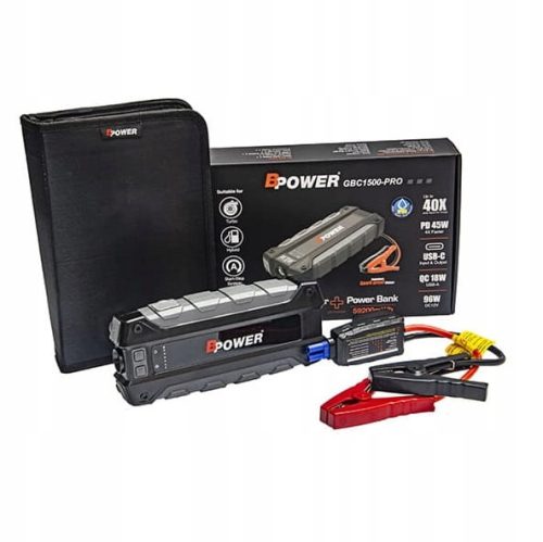  Starter BPOWER GBC1500-PRO 3000A 12V (Benzin/Diesel bis 8L) K5