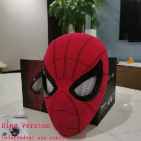    Mascara Spiderman HEPPLAY Bewegliche Augen Elektronische Maske Spider Man 1: