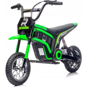    MOTOR MIT 24-V-BATTERIE, AUFGEBLASTEN RÄDER, LEISTUNG 350 W